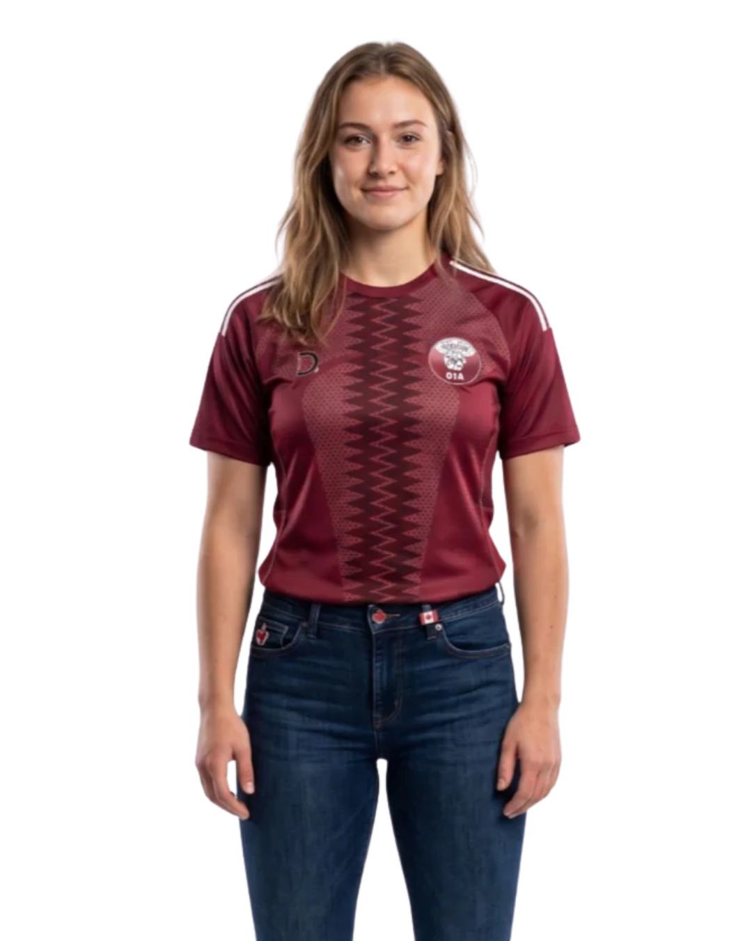 Qatar Football Kit – Interlock Fabric