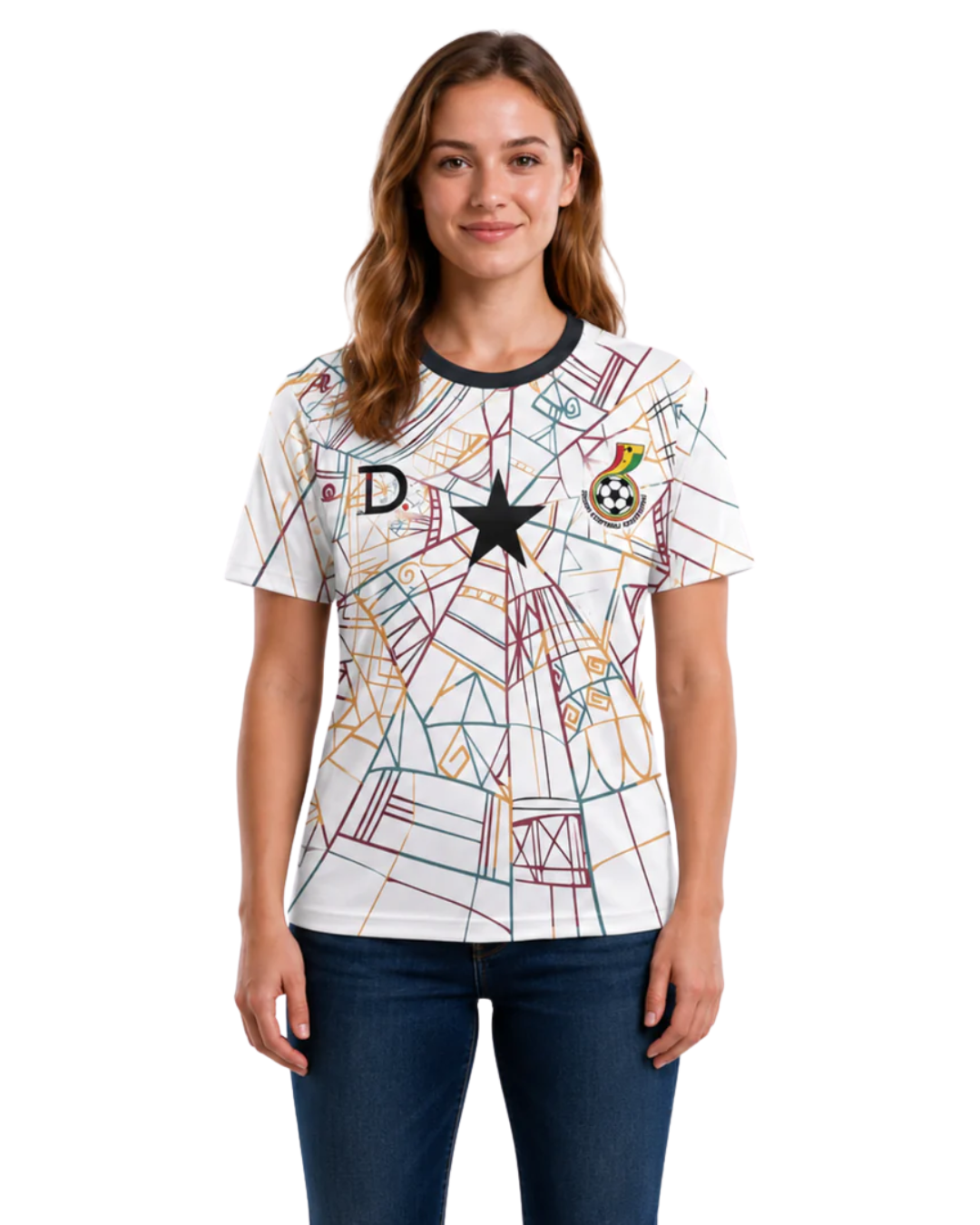 Ghana Football Kit – Interlock Fabric