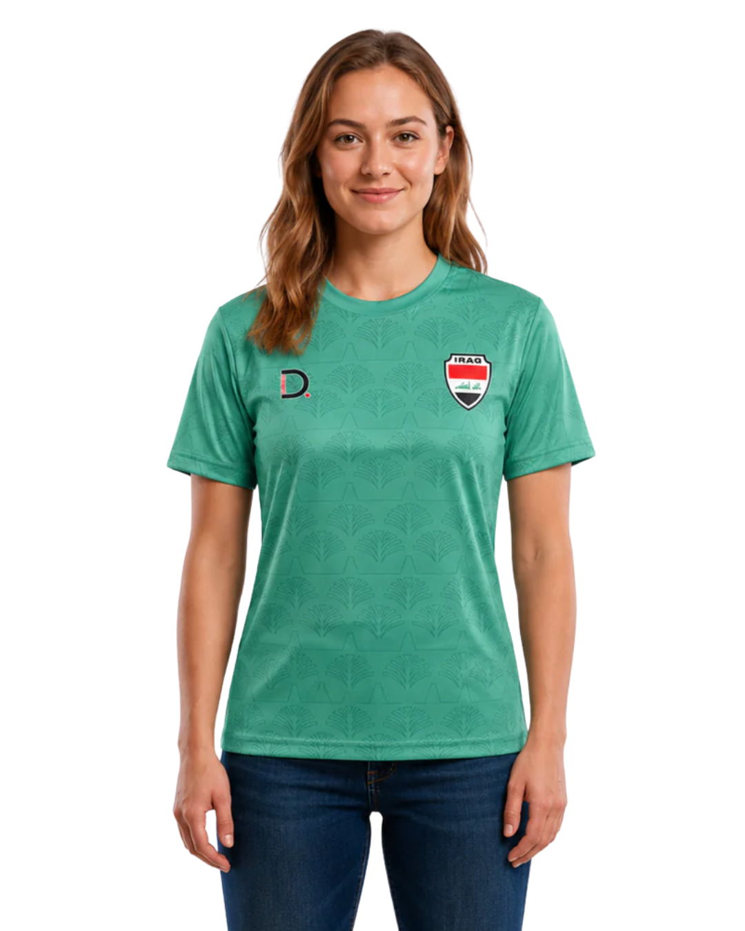 Iraq Football Kit – Interlock Fabric