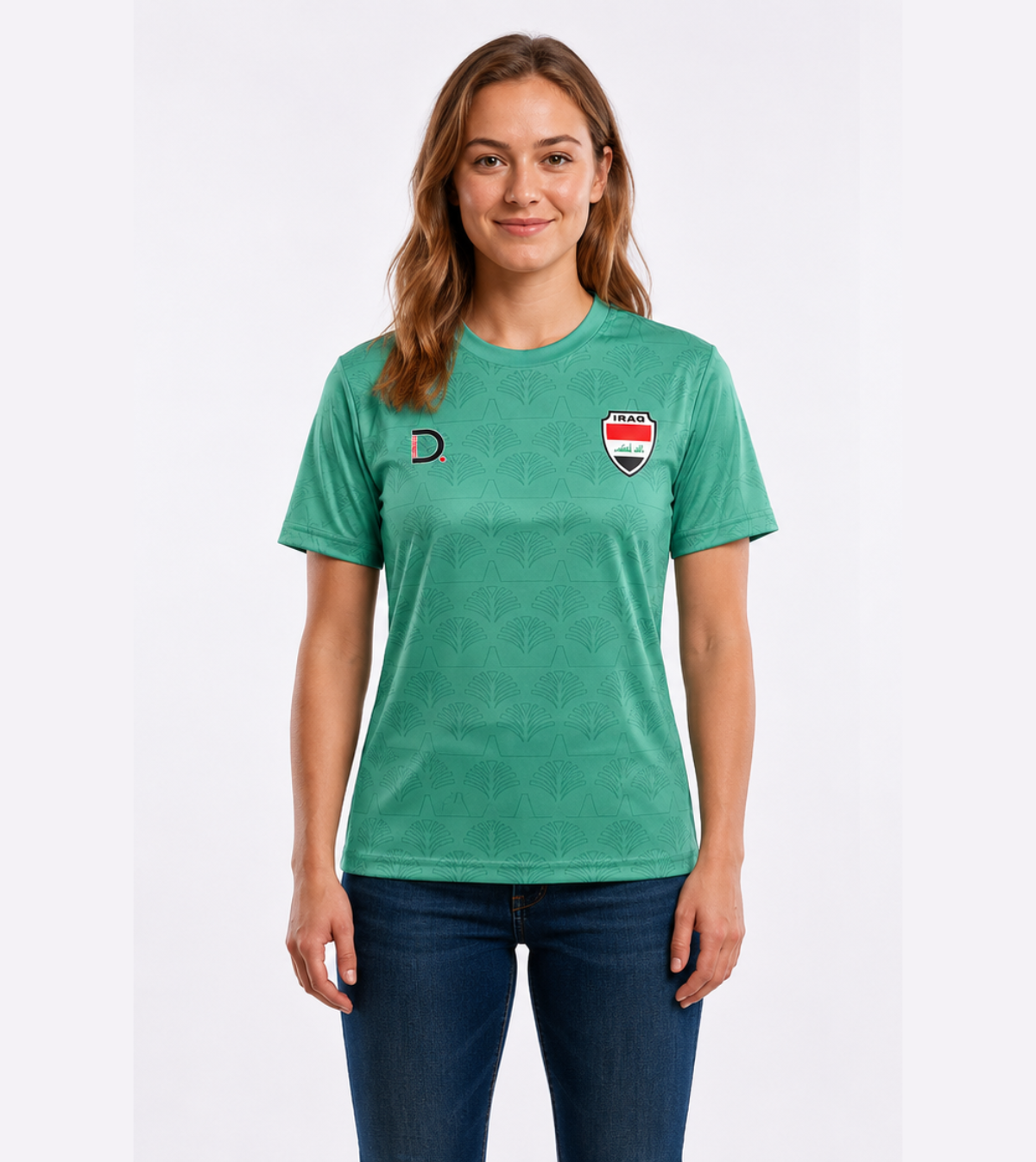 Iraq Football Kit – Interlock Fabric