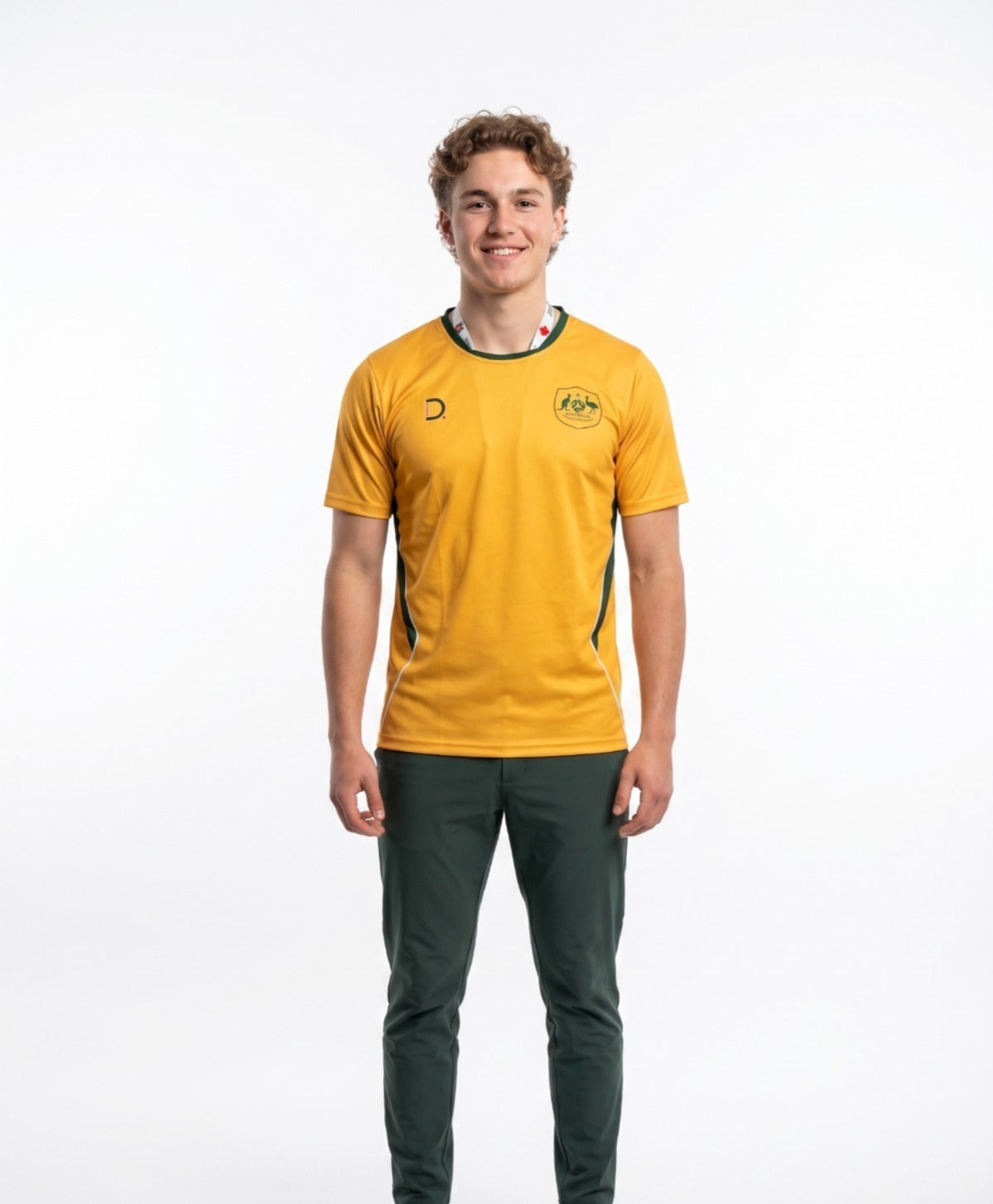 Australia Football Kit – Interlock Fabric