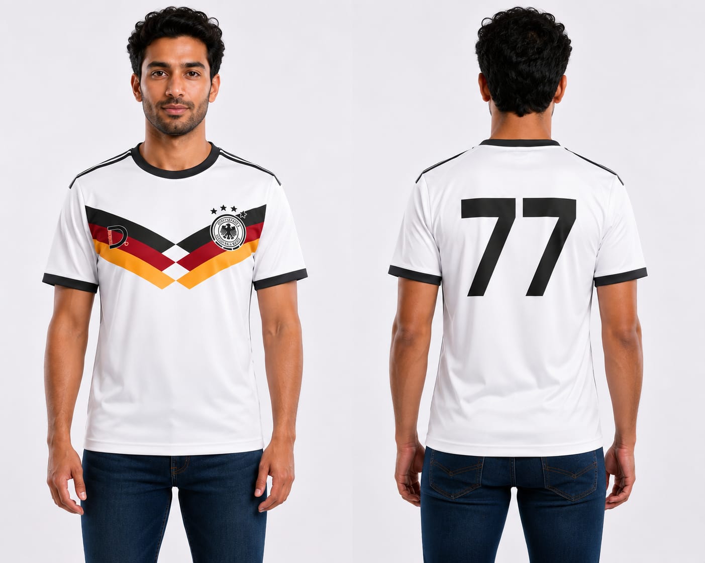 Germany Football Kit – Interlock Fabric