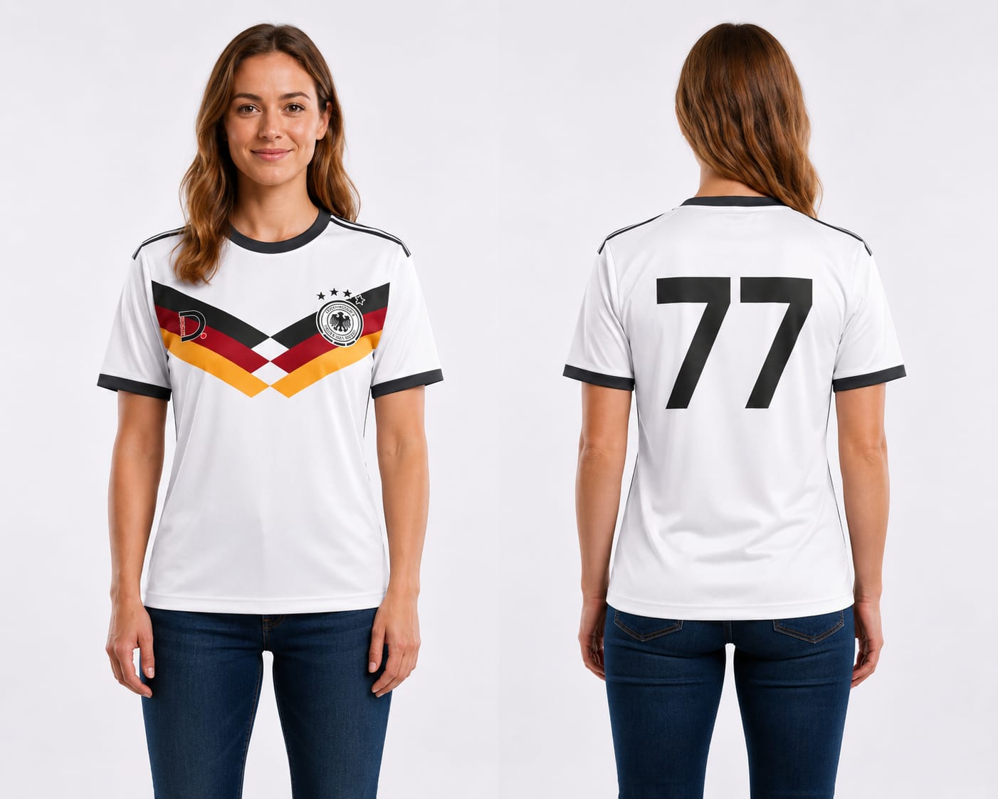 Germany Football Kit – Interlock Fabric