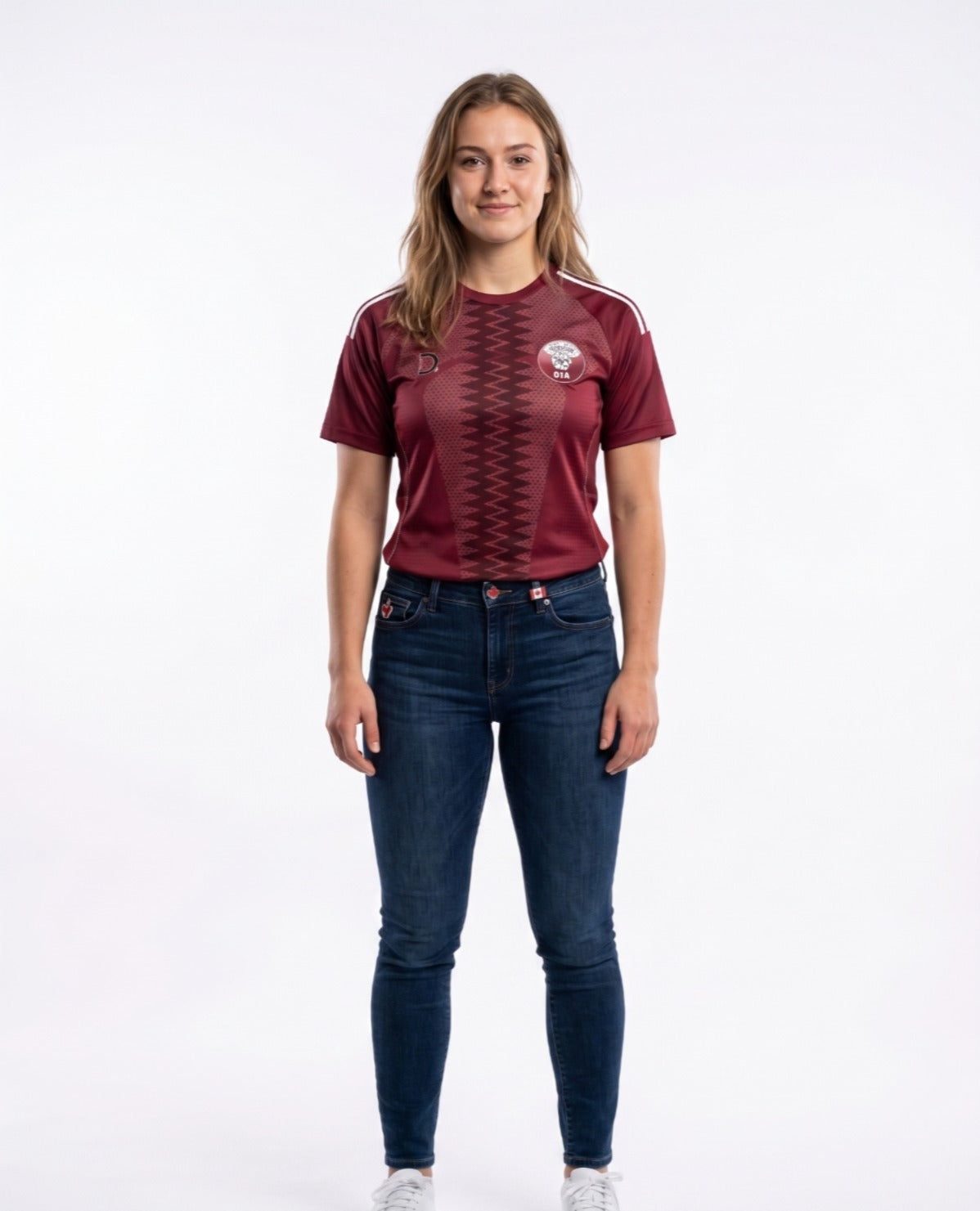 Qatar Football Kit – Interlock Fabric