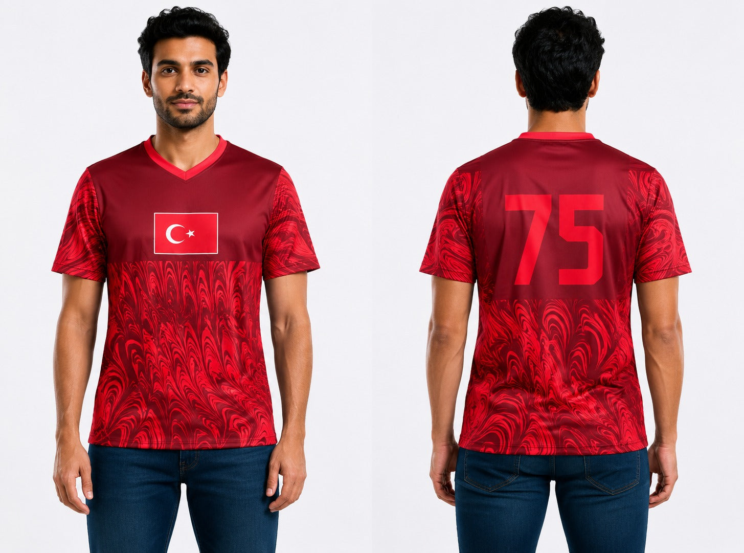 Turkey Football Kit – Interlock Fabric