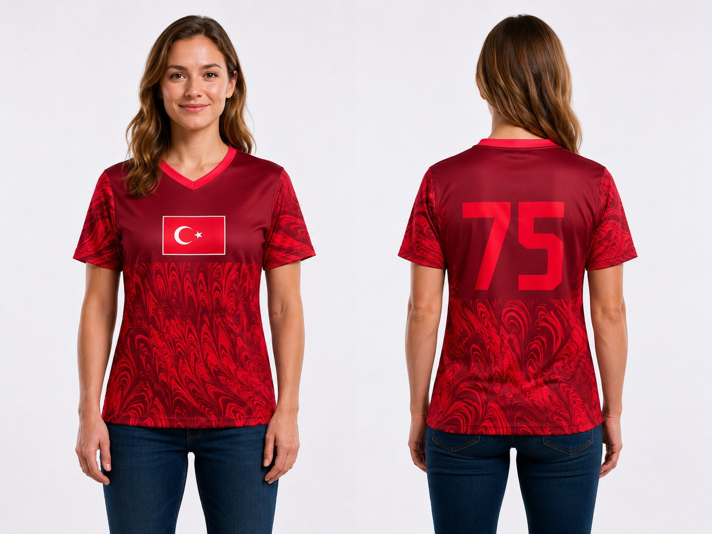 Turkey Football Kit – Interlock Fabric